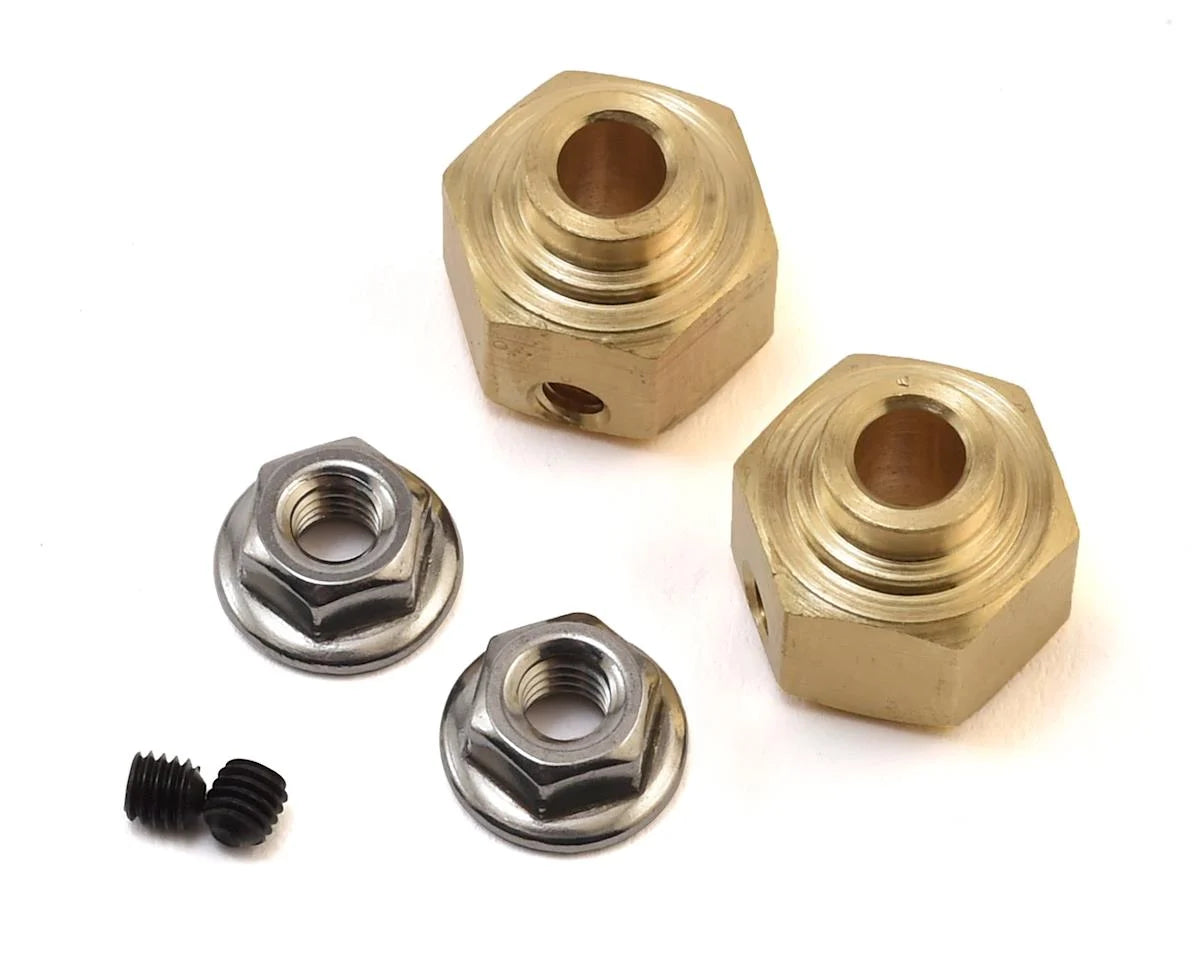 KNK KNK12X8BRA2 12mm Brass Hex w/Step (2) (8mm)