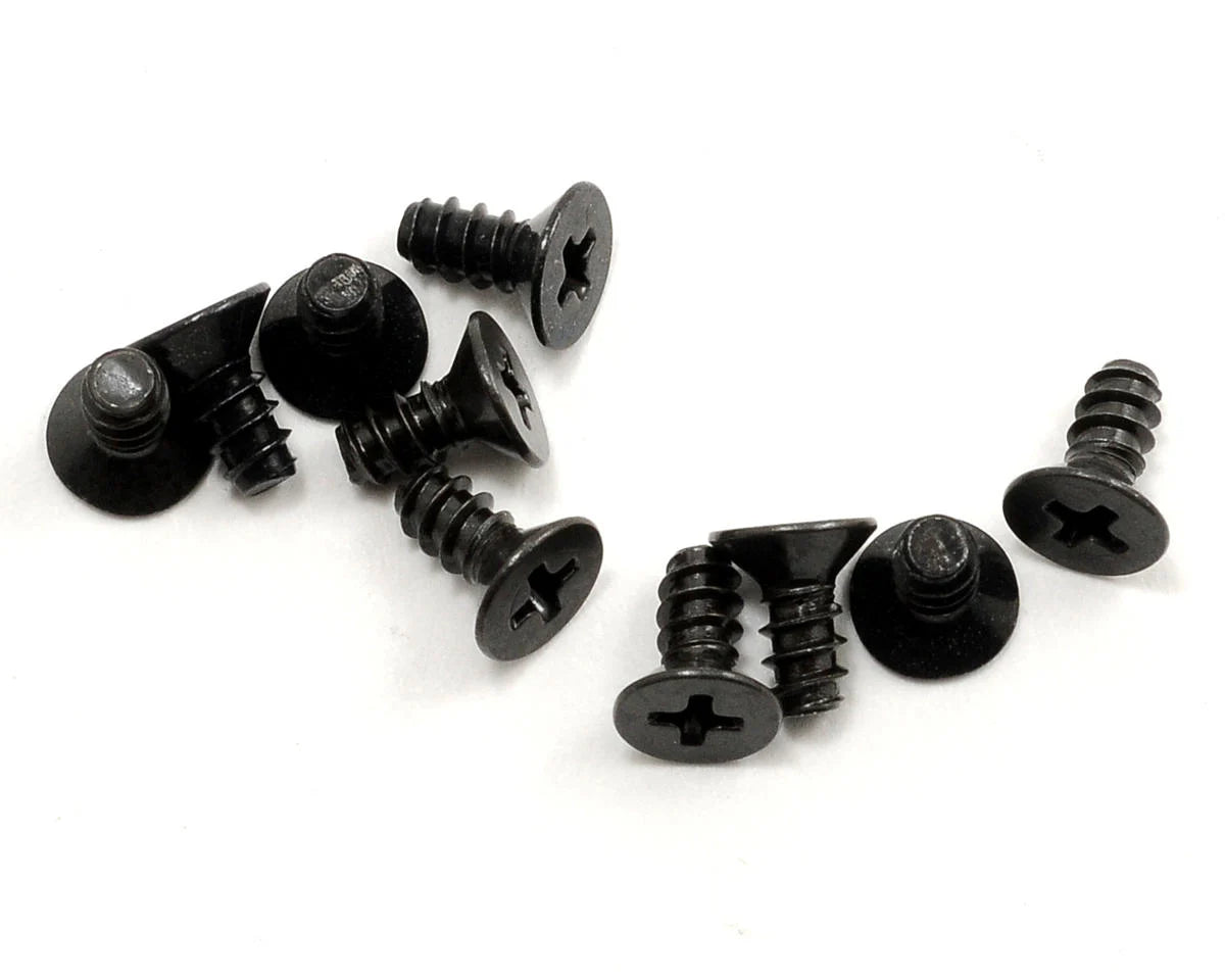 KYOSHO 1-S32606TP 2.6x6mm Self Tapping Flat Head Screw (10)