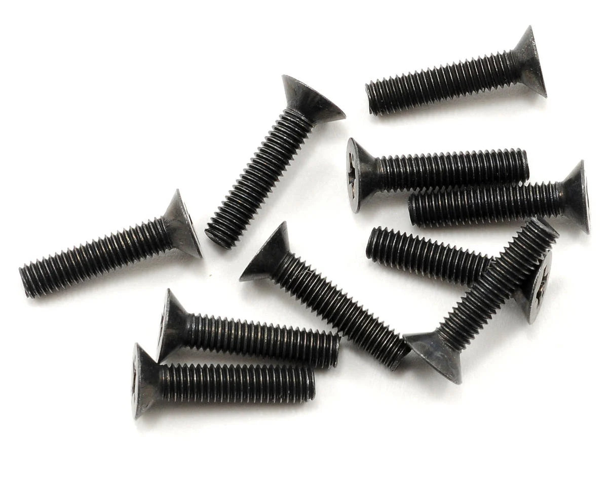 KYOSHO 1-S33014  3x14mm Flat Head Phillips Screw (10)