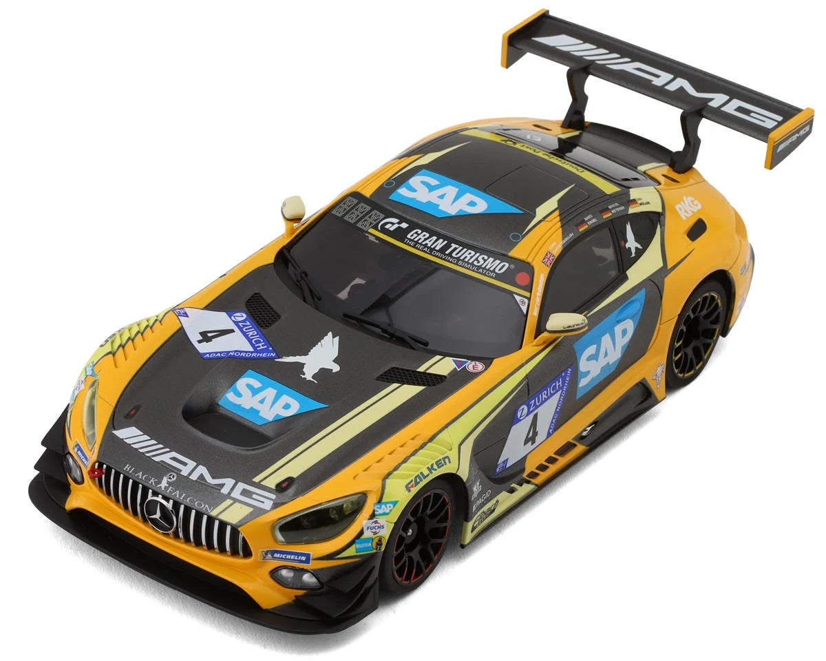 KYOSHO 32355YBK Mini-Z MR-03 RWD ReadySet w/Mercedes-AMG GT3 No.5 24H Nurburgring 2018 Body & KT-531P