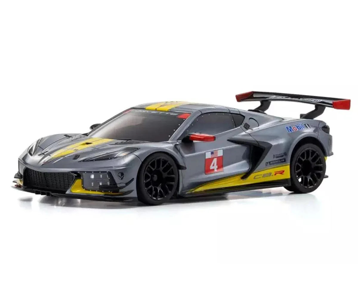 KYOSHO 32356GM MR-04 RWD Mini-Z Readyset w/Chevrolet Corvette C8.R Body (Gunmetal) w/KT-531P 2.4GHz Radio