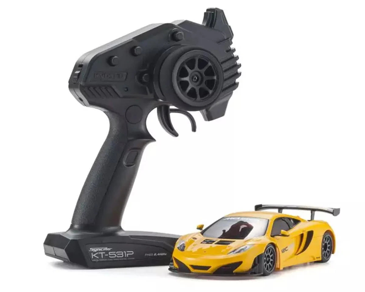 KYOSHO 32366OR MR-04 RWD Mini-Z Readyset w/McLaren 12C GT3 2013 Body (Orange) w/KT-531P 2.4GHz Radio