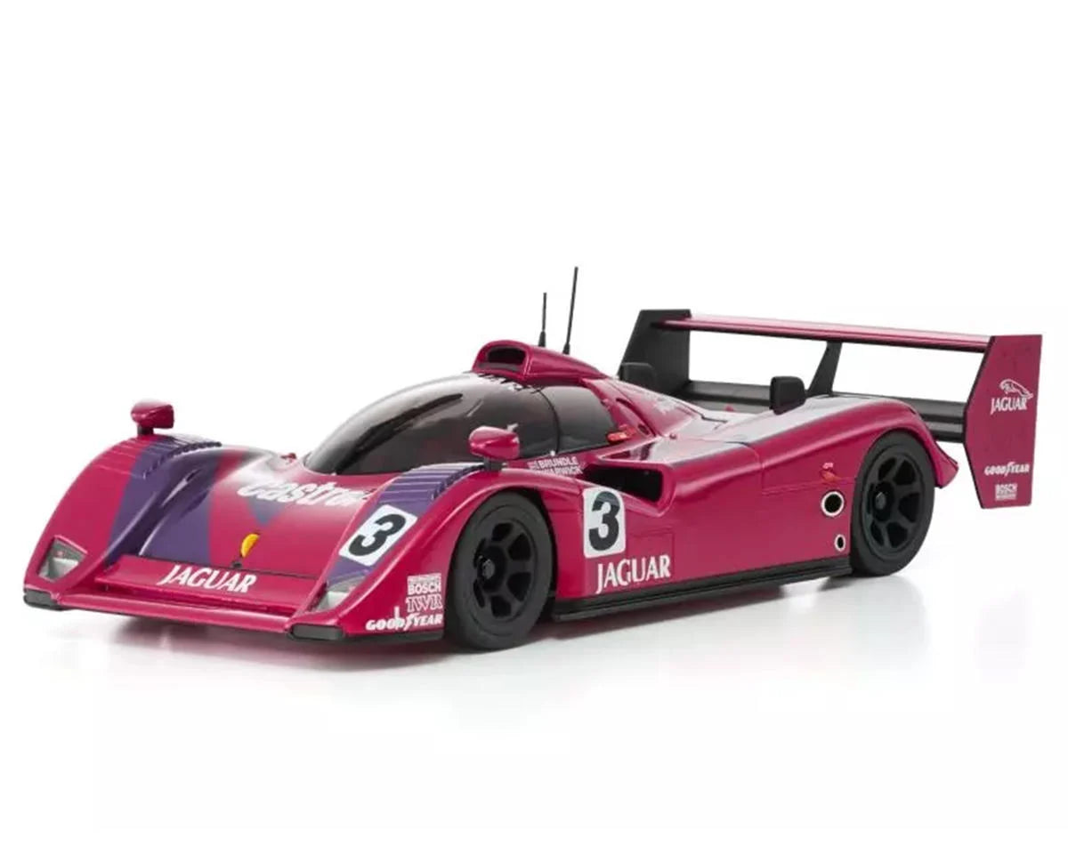KYOSHO 32369MO MR-04 RWD Mini-Z Readyset w/1991 Jaguar XJR-14 No.3 Winner Monza Body (Pink) w/KT-531P 2.4GHz Radio