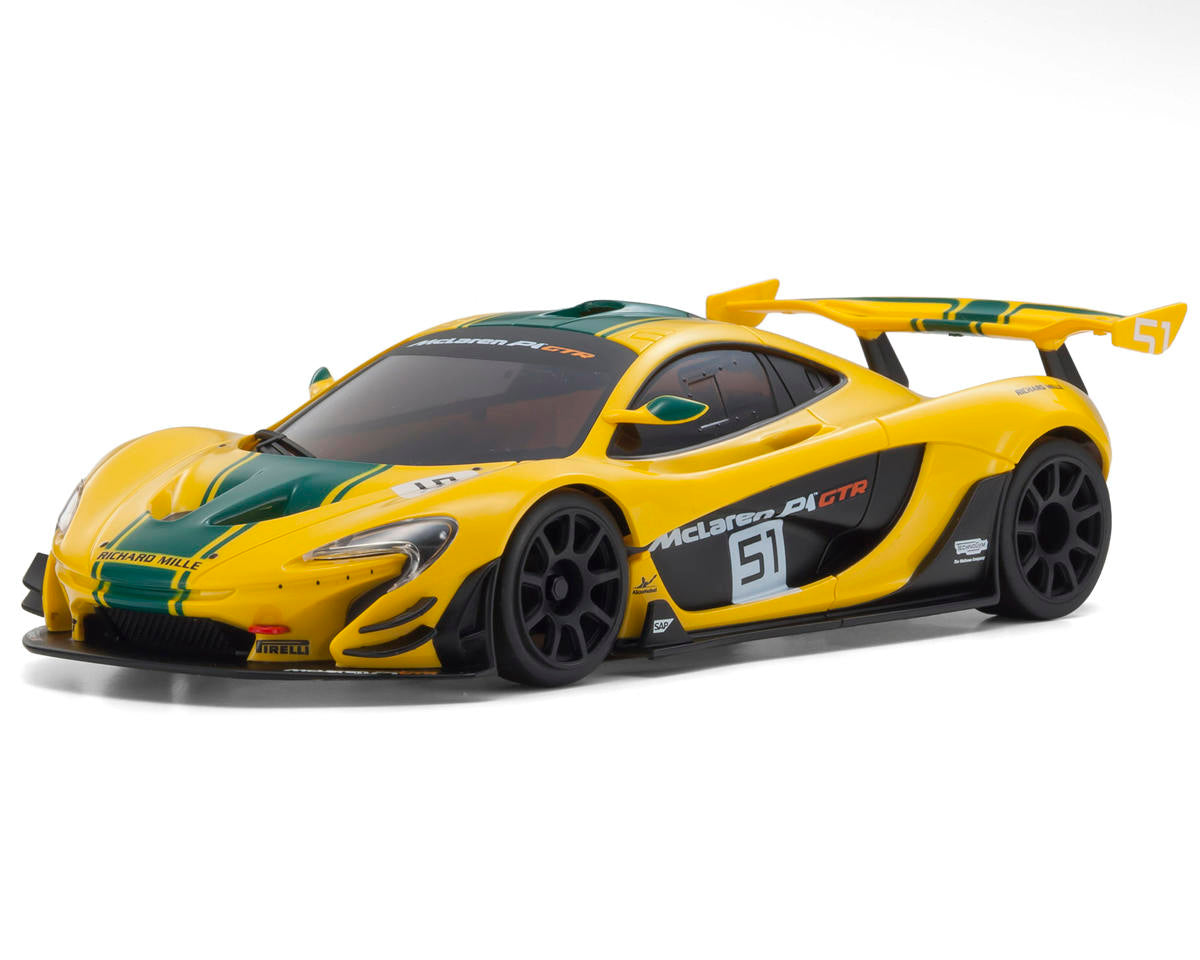 KYOSHO 32375YG MR-04 RWD Mini-Z Readyset w/McLaren P1 GTR Body (Yellow/Green) w/KT-531P 2.4GHz Radio