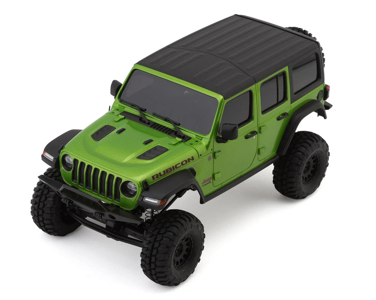 KYOSHO 32536GR MX-01 Mini-Z 4X4 Readyset w/Jeep Wrangler Unlimited Rubicon Body (Mojito) & 2.4GHz Radio