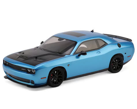 KYOSHO 34415T2C Mk2 Dodge Challenger SRT Hellcat Electric 4WD 1/10 RTR Touring Car w/Syncro KT-231P 2.4GHz Radio (Blue)