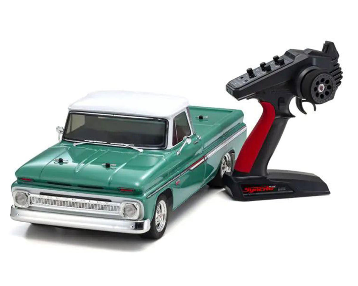 KYOSHO 34435T1 EP Fazer Mk2 FZ02L 1966 Chevy Fleetside ReadySet (Green) w/Syncro KT-231P+