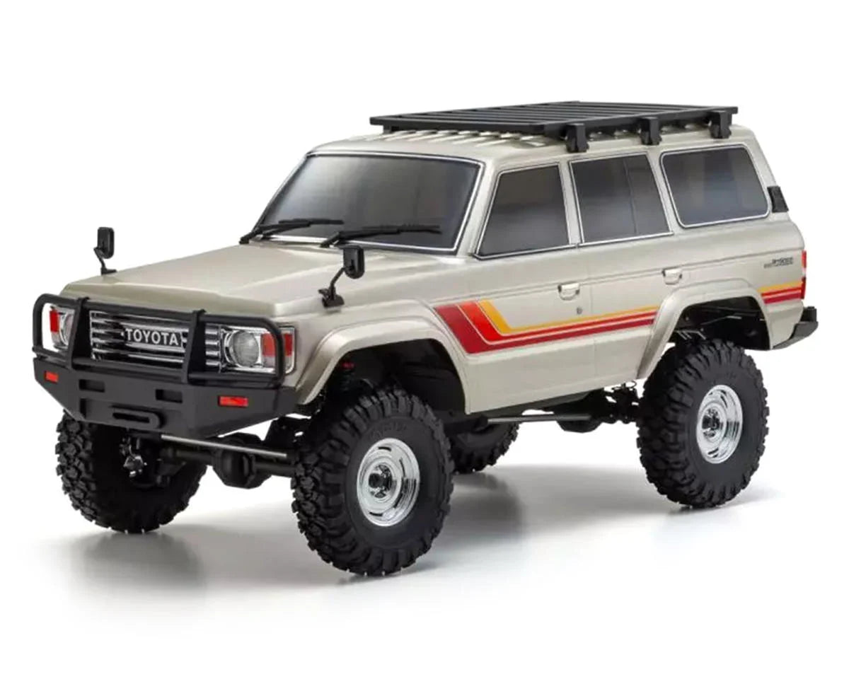 KYOSHO 34801T1 KC10 Toyota Land Cruiser 60 1/10 4WD ReadySet Brushed Rock Crawler w/Syncro KT-231P+ 2.4GHz Radio