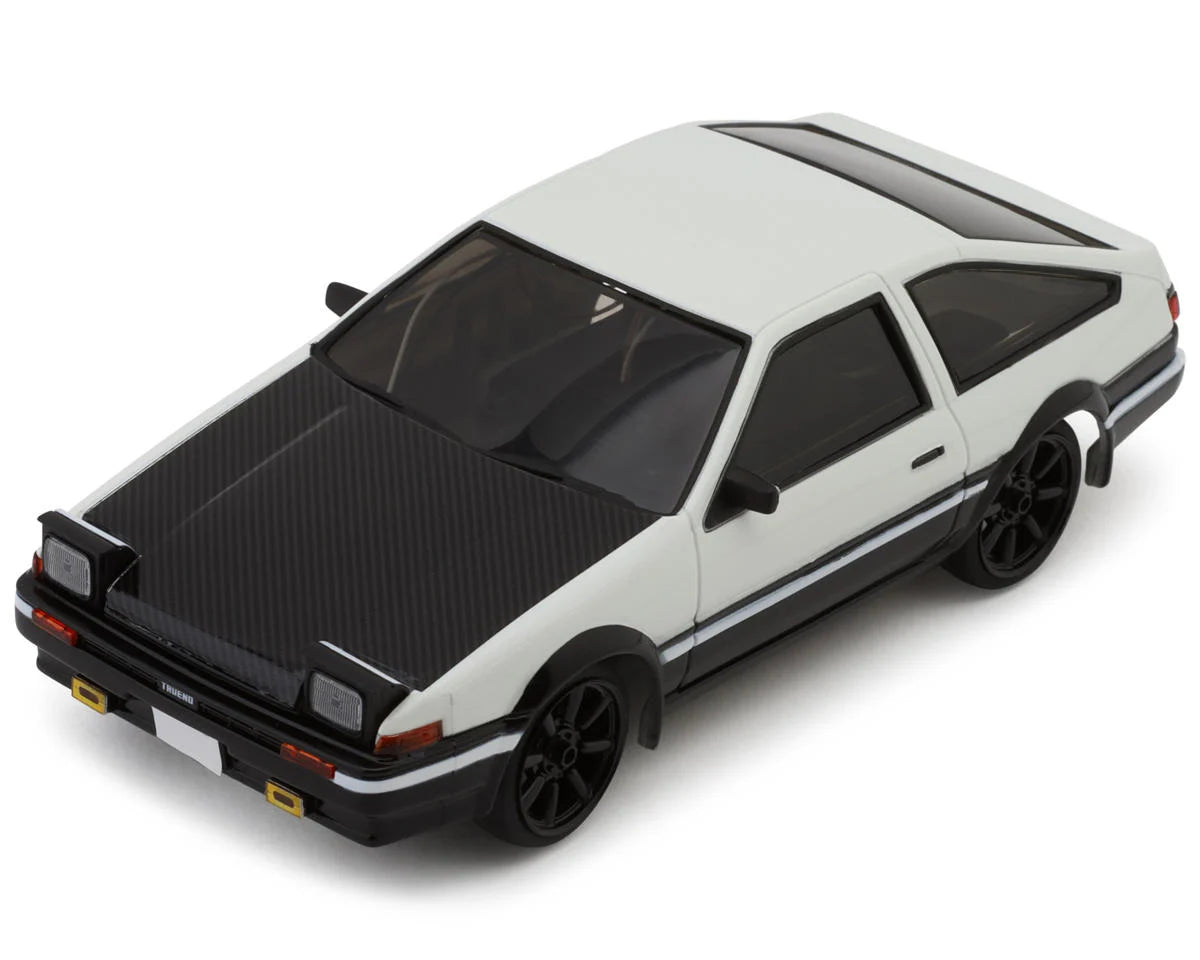 KYOSHO 66617A First Mini-Z RWD ReadySet w/Toyota Sprinter Trueno AE86 Body (White/Black) w/2.4GHz Radio