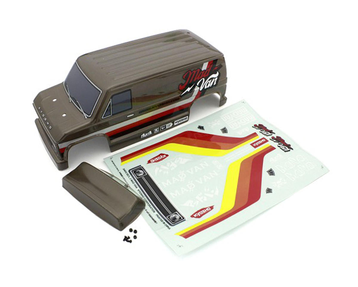 KYOSHO FAB502 Mad Van Decoration Body Set (Clear)