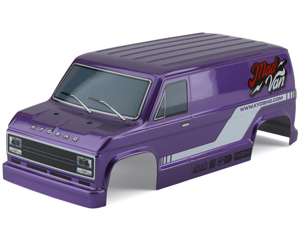 KYOSHO FAB502PL Fazer Mk2 Mad Van Decoration Pre-Painted Body Set (Purple)