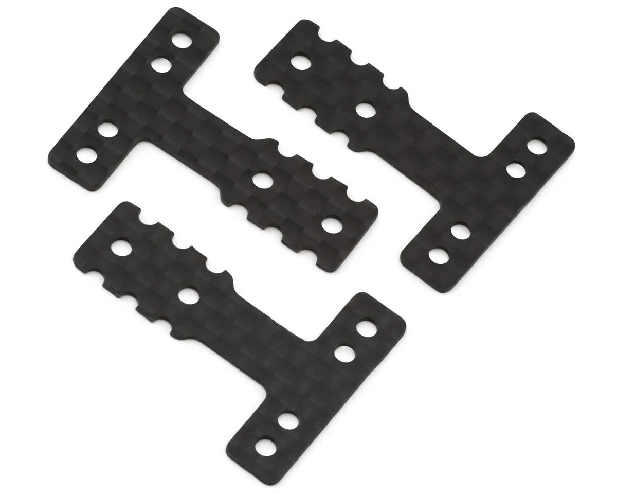 KYOSHO MZW403S Mini-Z MR-03 MM/LM Carbon Fiber Rear Suspension Plates (Soft) (3)