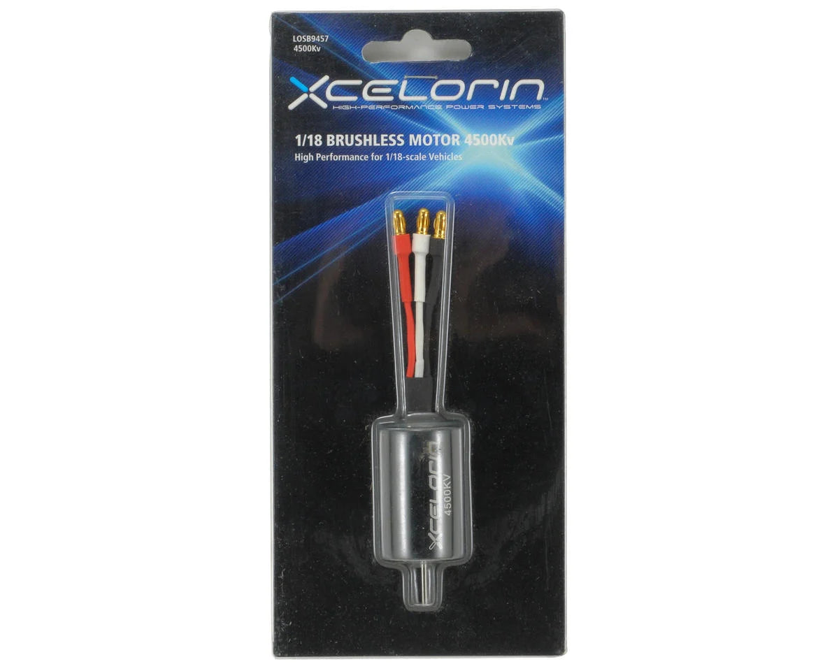 LOSI LOSB9457 1/18 Xcelorin 4500Kv Brushless Motor by Losi