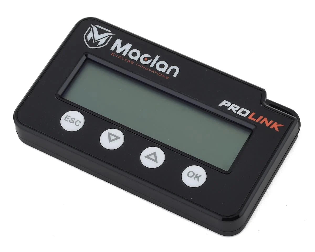 MACLAN MCL4001 Prolink ESC Programing Card