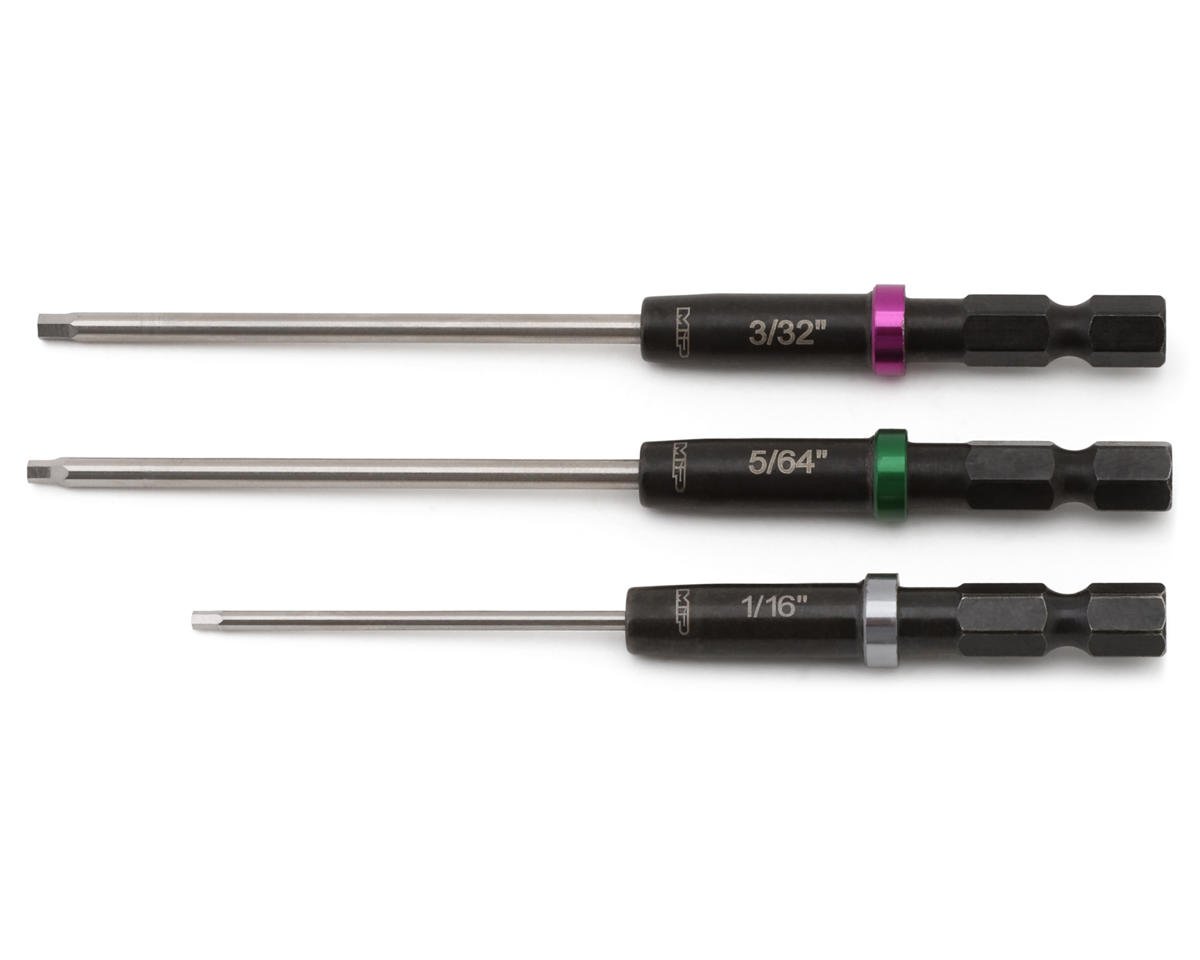 MIP 9611 Gen 2 Speed Tip Hex Driver Power Tool Tip Set (SAE) (1/16", 5/64" & 3/32")