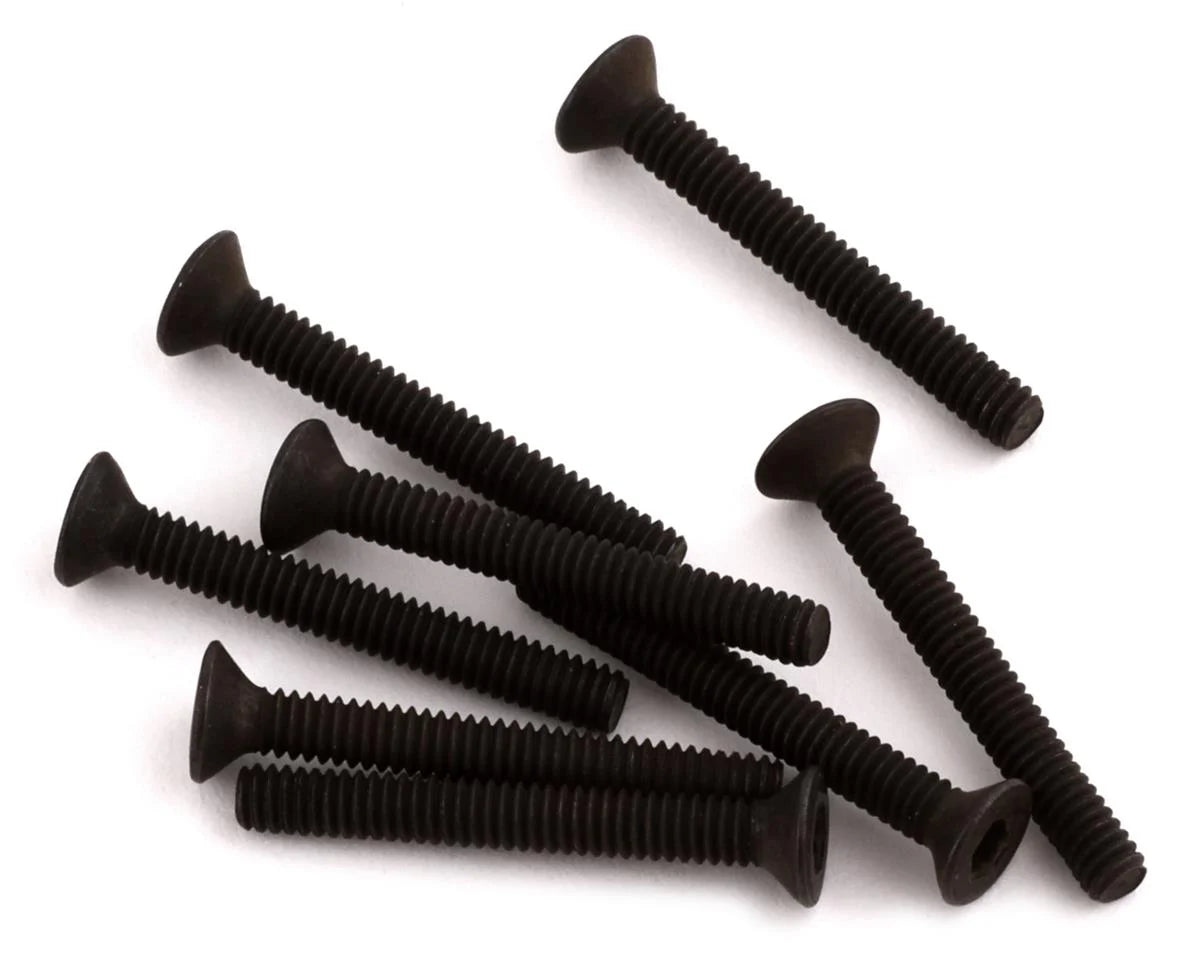 MUGEN B0758 2x16mm Flat Head Screw (8)