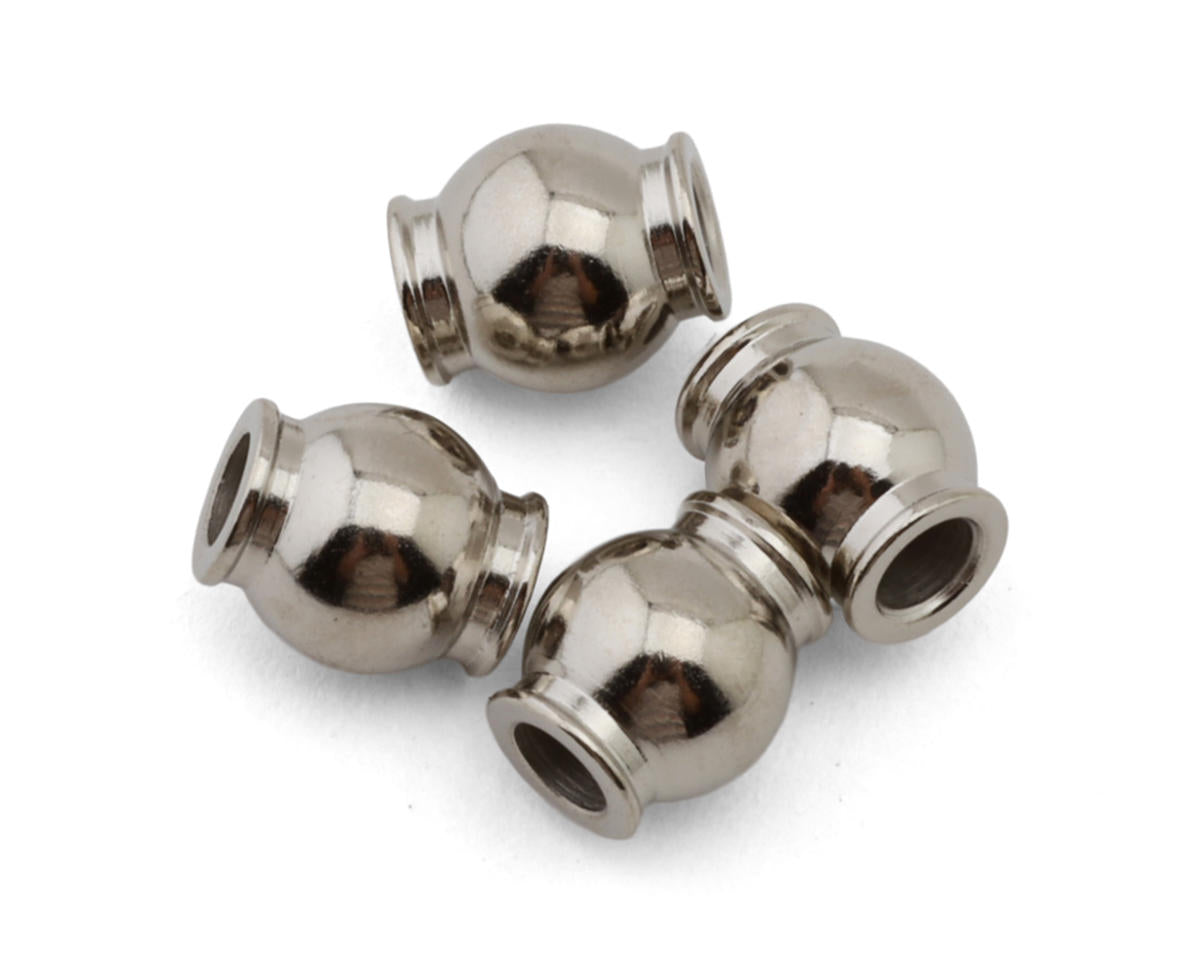 MUGEN C0107DC MBX8/MBX8T 6mm Flanged Camber Link Pivot Balls (4)