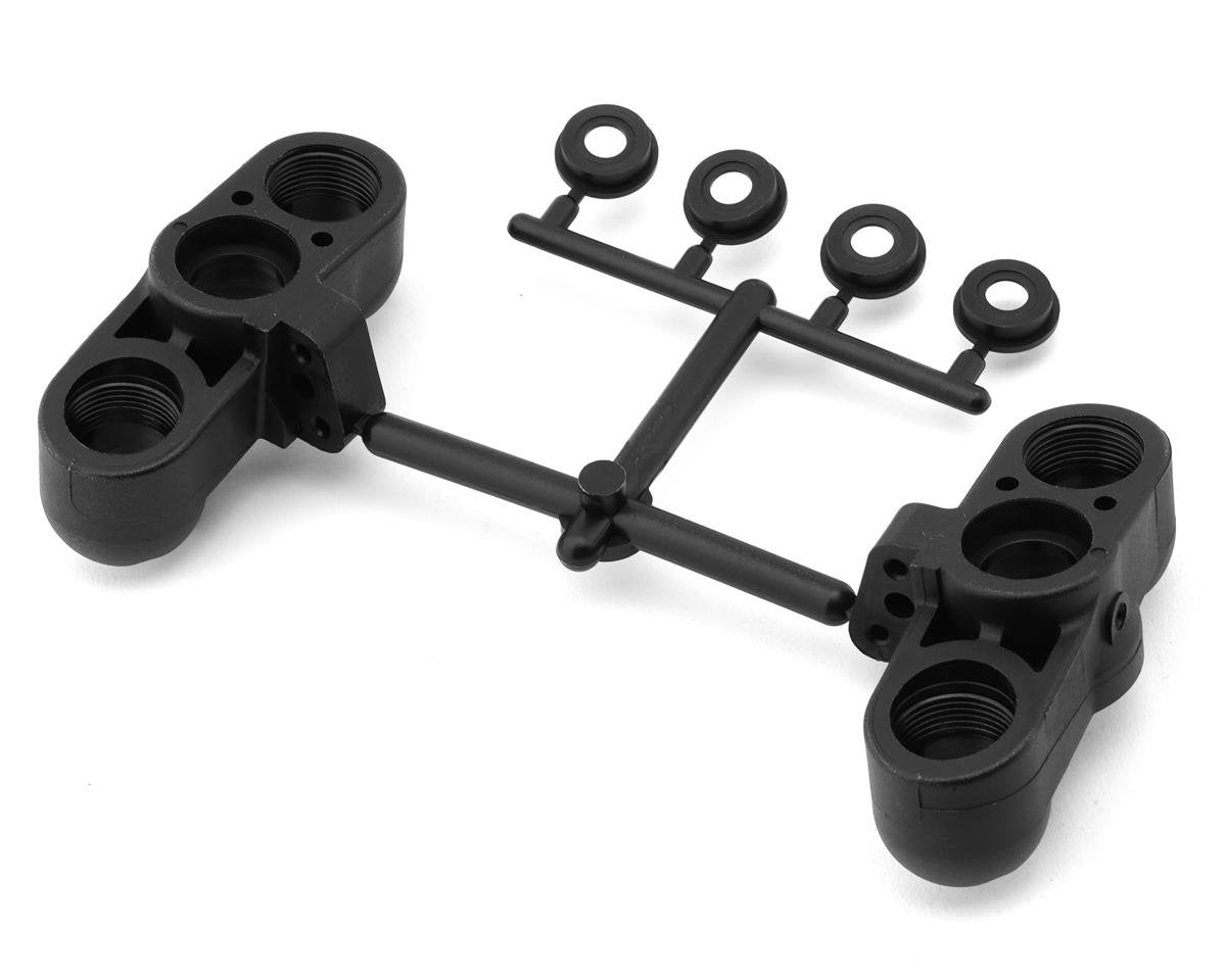 MUGEN E2146B Seiki MBX Non-Trailing Front Pillow Ball Hub Carriers (2)