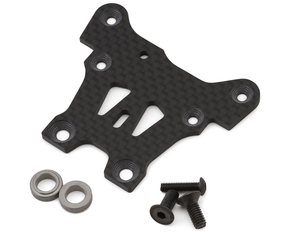 MUGEN E2158B MBX8 Carbon Fiber Front Upper Steering Plate