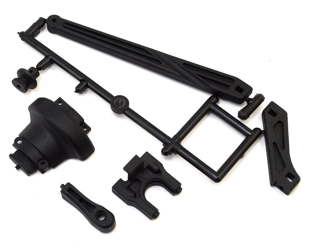 MUGEN E2160 MBX8 ECO Center Differential Mount & Chassis Braces