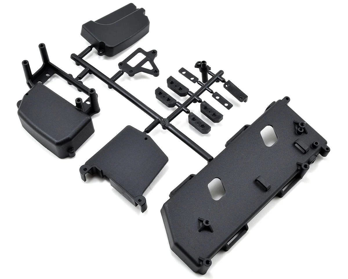 MUGEN E2313 Radio Box & Battery Tray Set