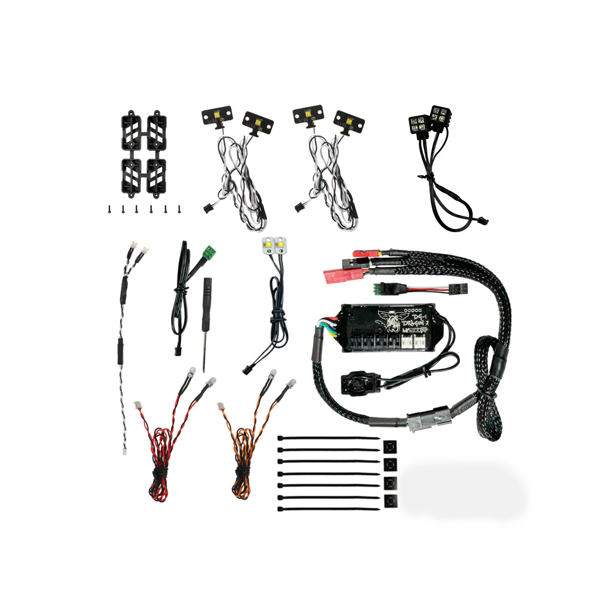 MY TRICK RC MYK-AX23  Axial Jeep CJ-7 Light Kit