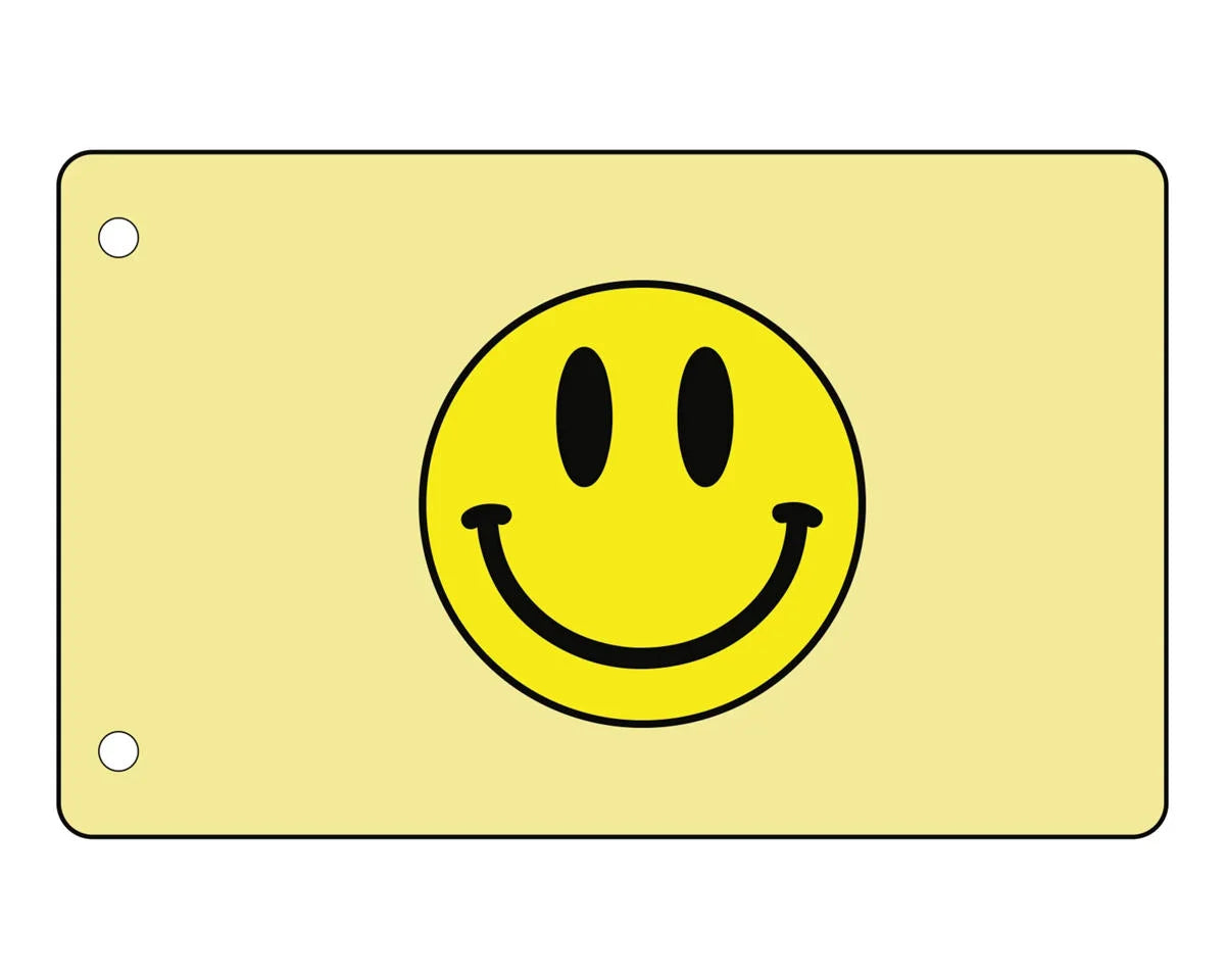 MY TRICK RC MYKFLAG-SMILEY TrickWhip2 Scale Whip Light Tube Flag Accessory (Smiley Face)