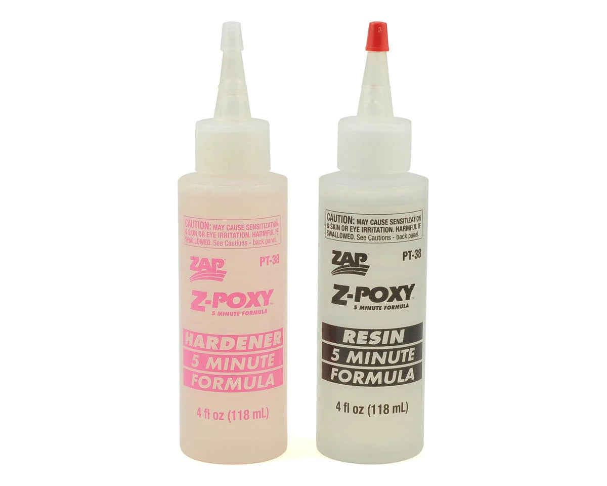 ZAP PT-38  Z-Poxy 5 Minute Epoxy, 8 oz