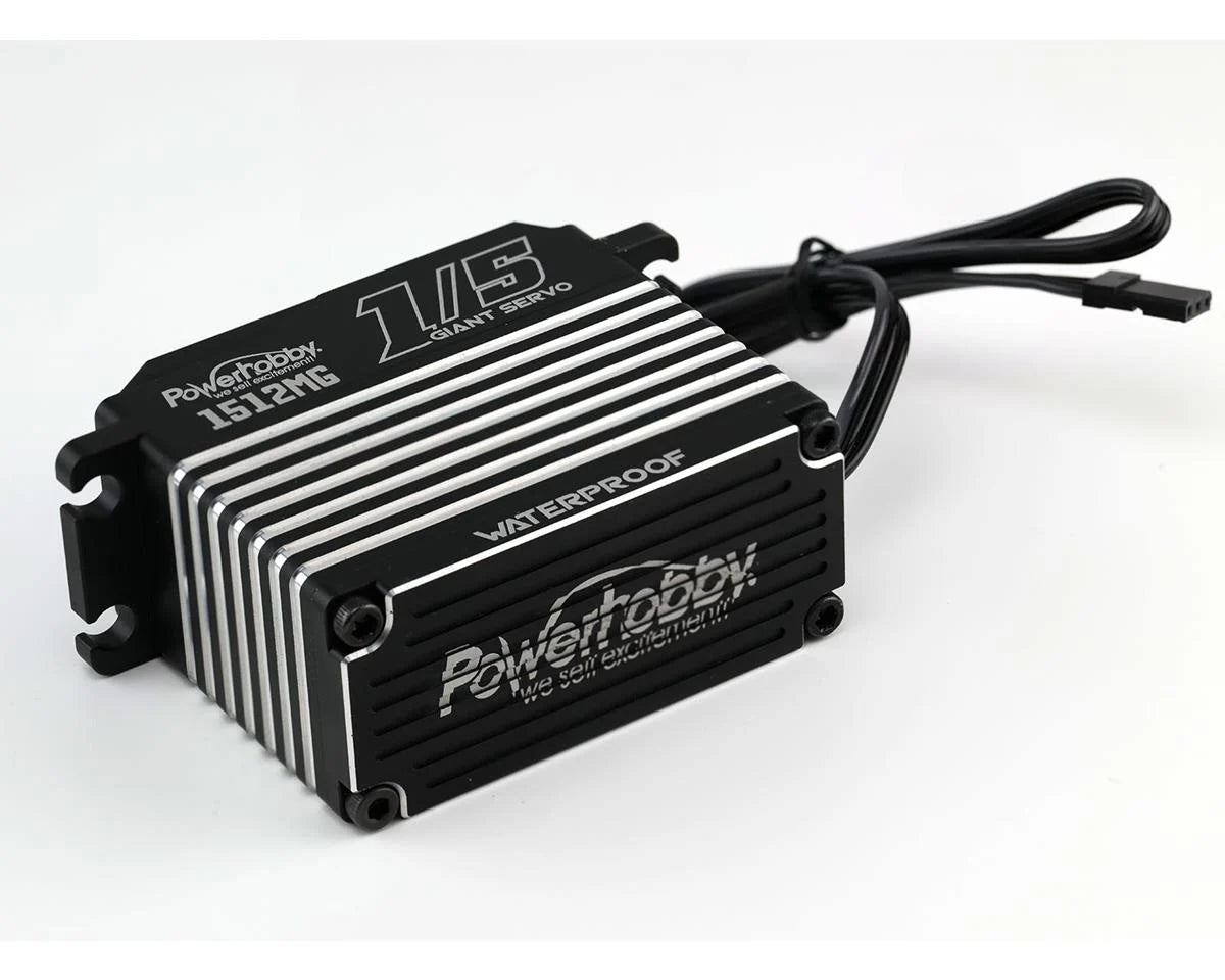POWERHOBBY PHB1512MG 1/5 Alumminum Waterproof High Speed