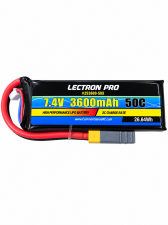 COMMON SENSE RC 2S3600-50X 7.4V 3600mAh 50C Lipo Battery with XT60 Connector + CSRC adapter for XT60 batteries to popular RC vehicles