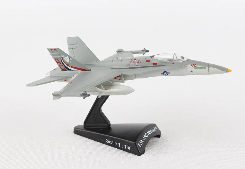 DARON PS5338-3 POSTAGE STAMP F/A-18C VFA-131 WILDCATS 1/150