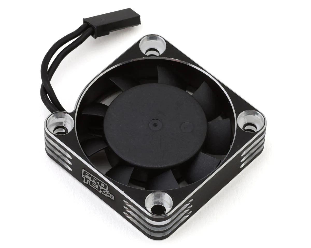 PROTEK PTK-2115 40x40x10mm Aluminum High Speed HV Cooling Fan (Silver/Black)