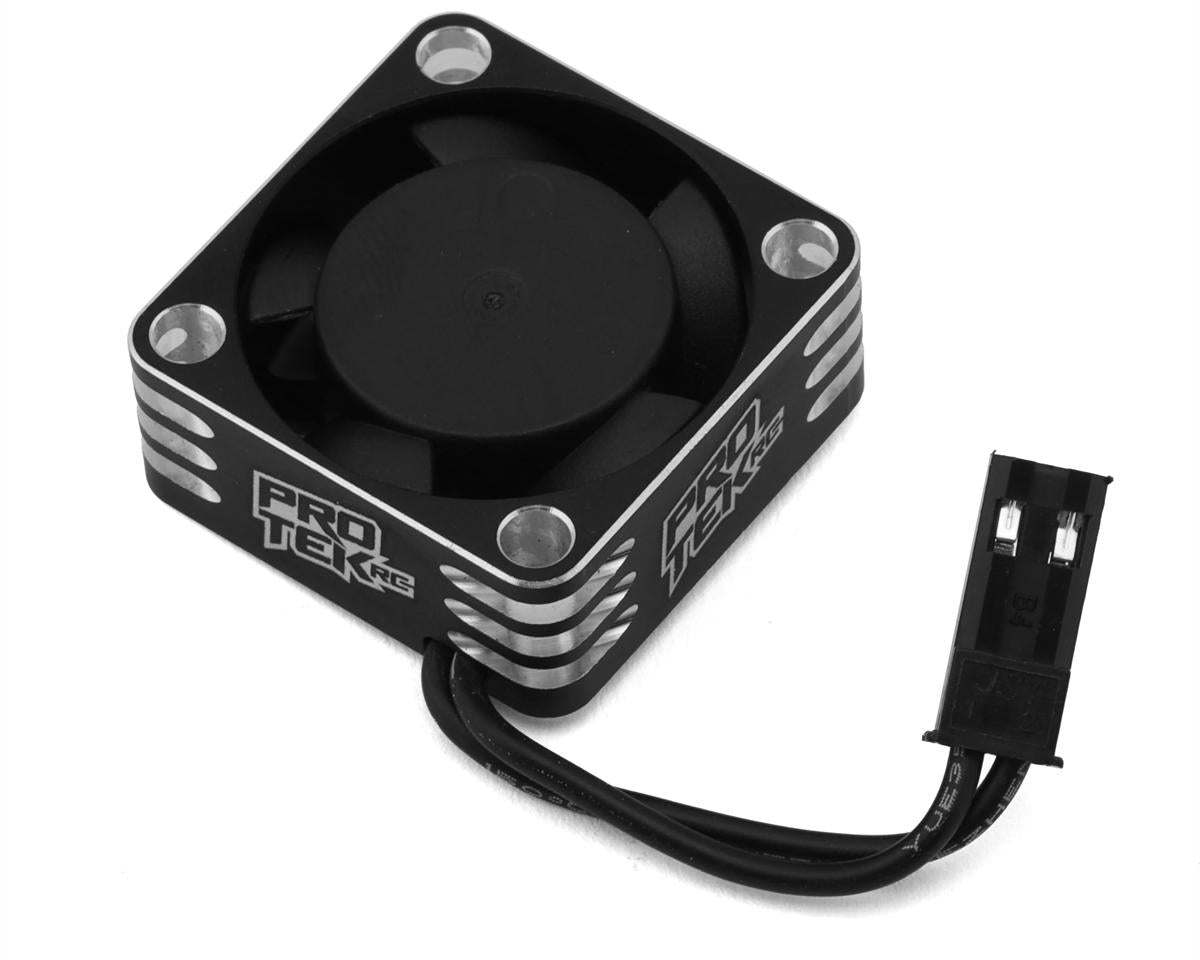 PROTEK PTK-2116 25x25x10mm Aluminum High Speed HV Cooling Fan (Silver/Black)