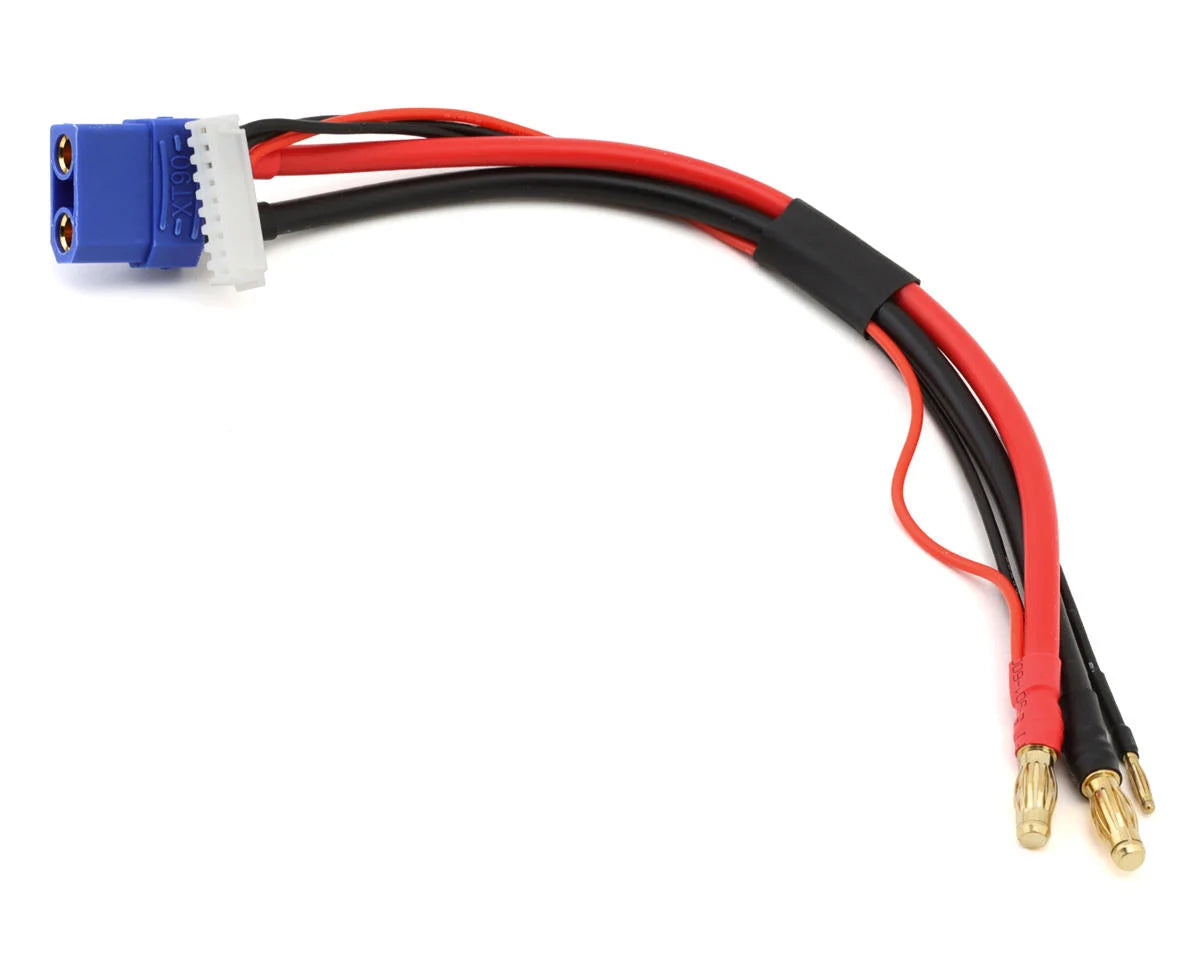 PROTEK PTK-5368 2S Charge/Balance Adapter (5mm Bullet Connectors to Female XT90) (12awg) (9pin XH balance plug)