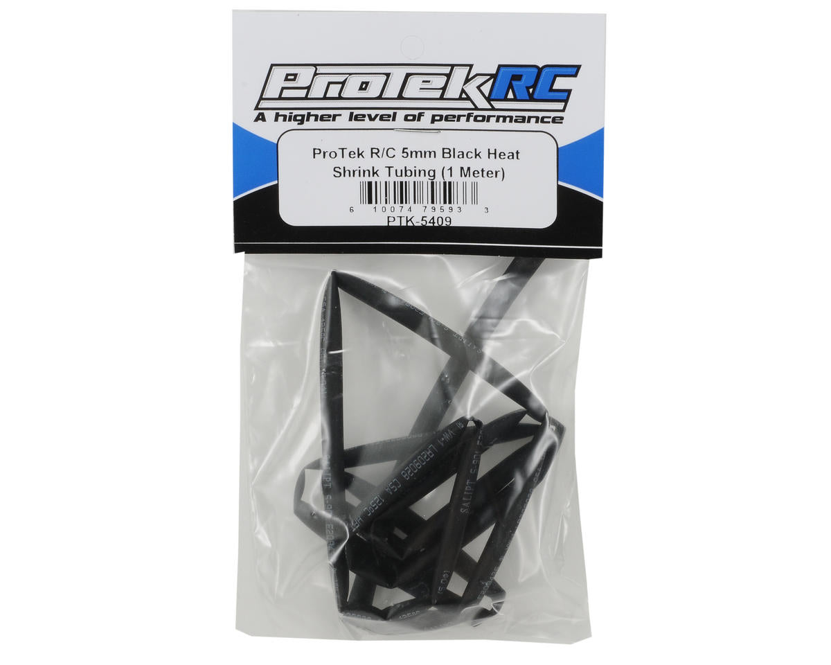 PROTEK PTK-5409 5mm Black Heat Shrink Tubing (1 Meter)