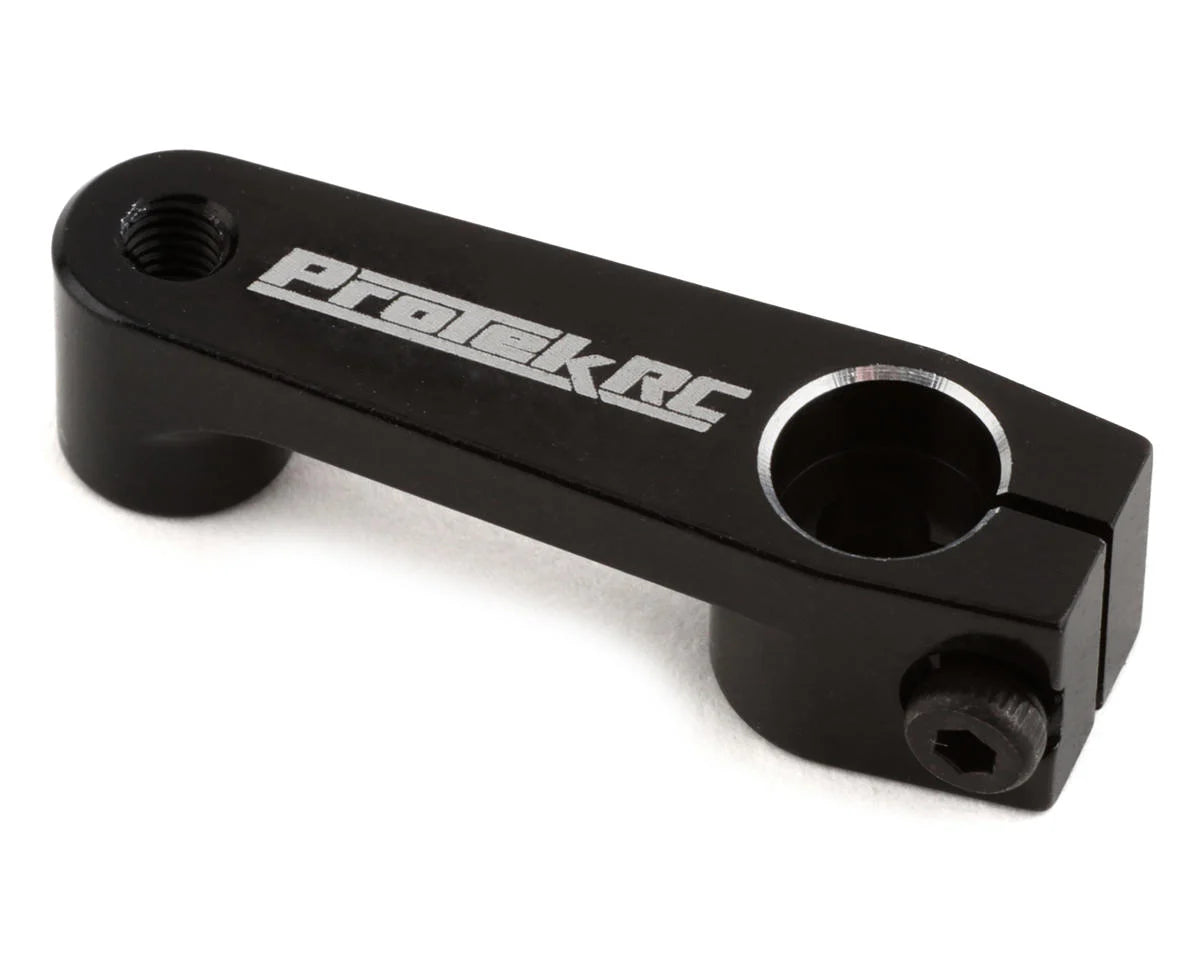 PROTEK PTK-7615 Associated B74 Series Aluminum Clamping Servo Horn (Black) (25T-Futaba/Savox/ProTek)