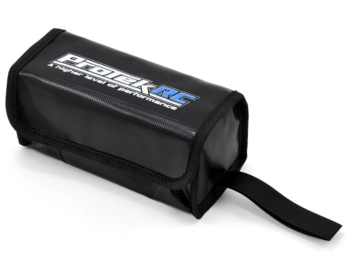 PROTEK PTK-8120 "Flak Jacket" Flame Resistant LiPo Polymer Charging Bag (16x6.5x7cm)