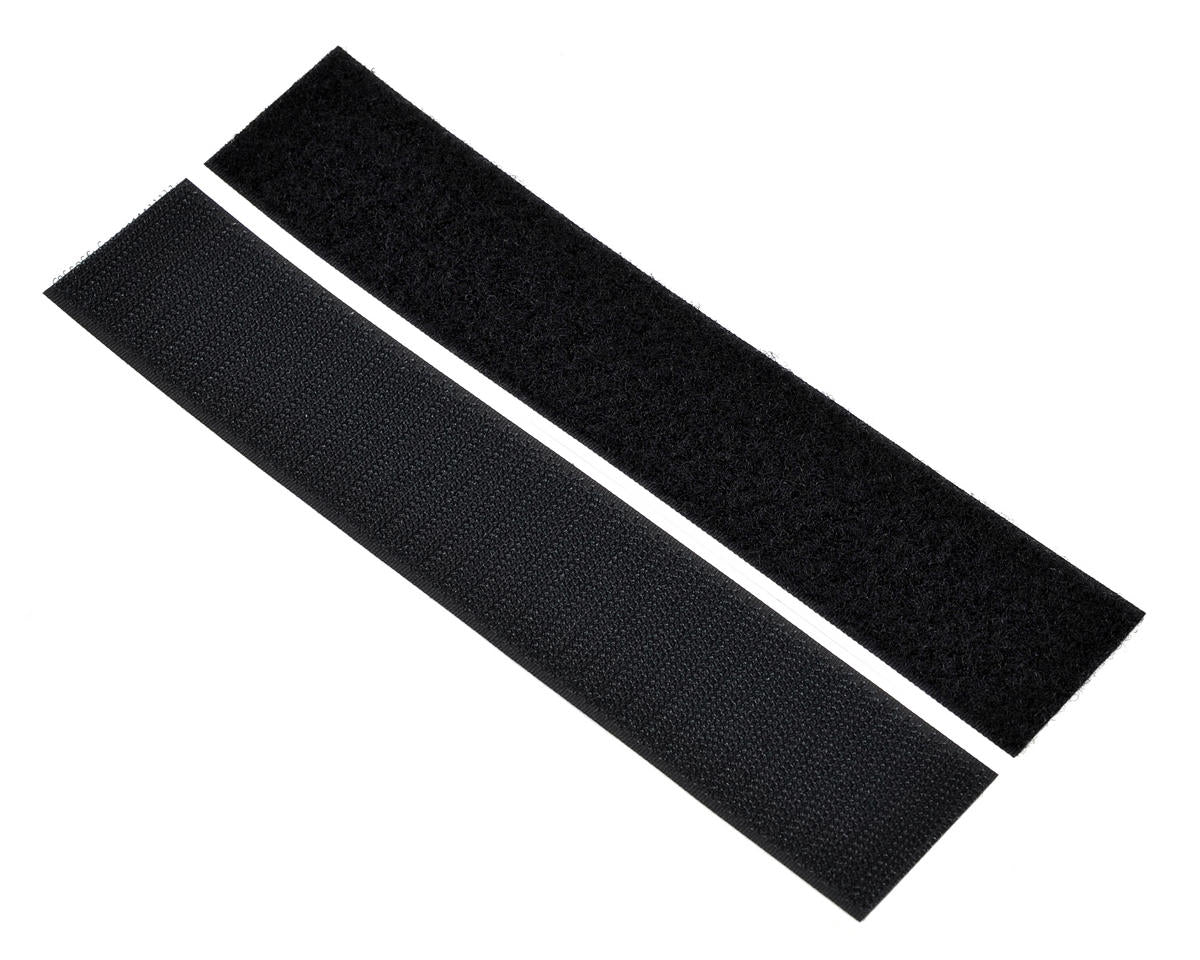 Pure-Tech PUR101-BK 1 1/2" Super Stick Hook & Loop Strap Set (Black) (1 Hook/1 Loop)