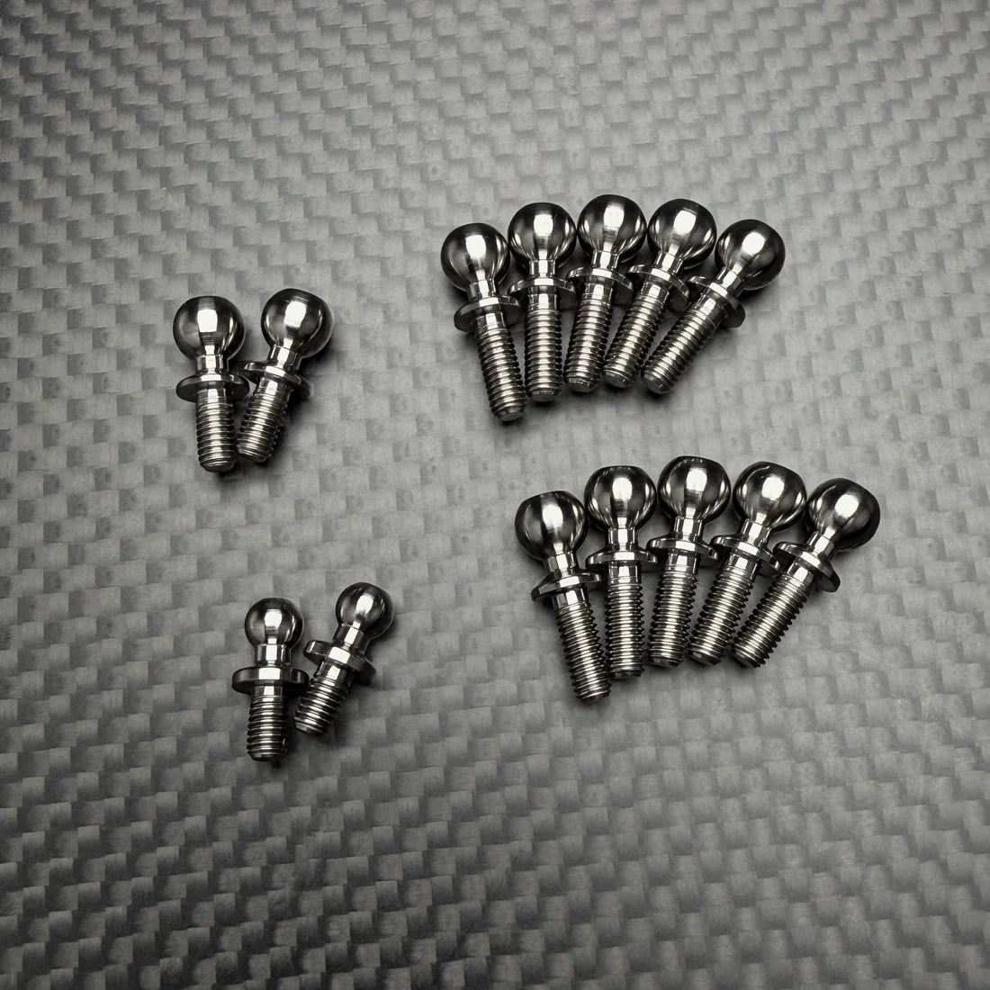 R1WURKS 920276D R1B Titanium Ball Stud Set
