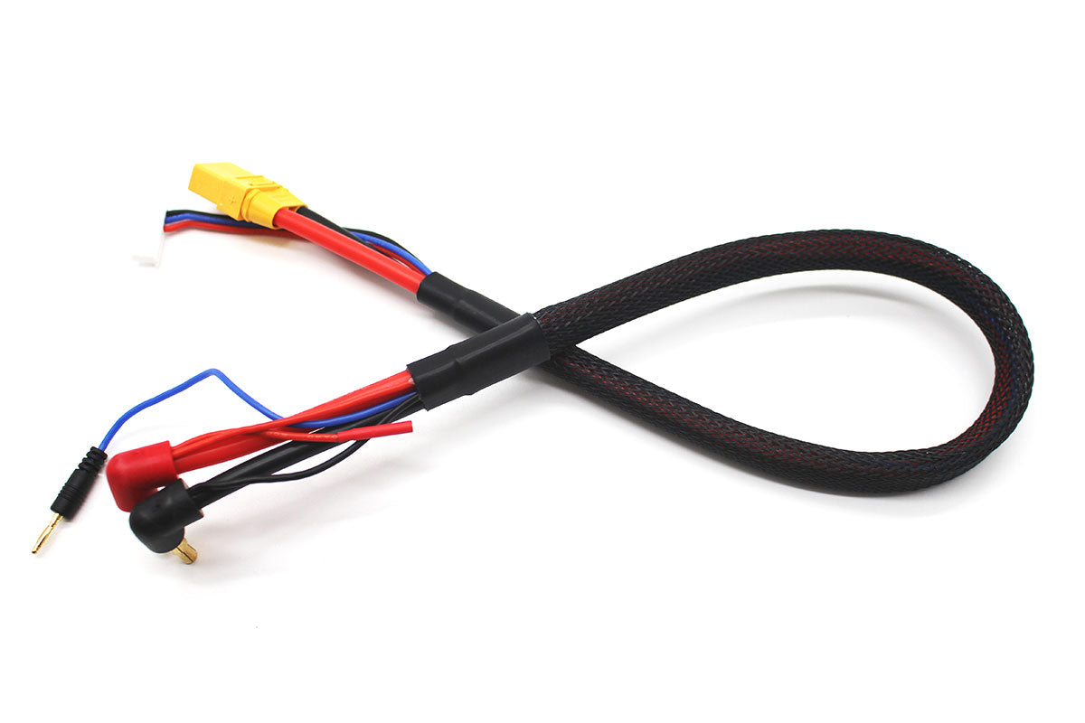 RACERS EDGE 1172 Pro Charge Lead Set 4mm / 5mm Bullet, Female XT90, 18" Long