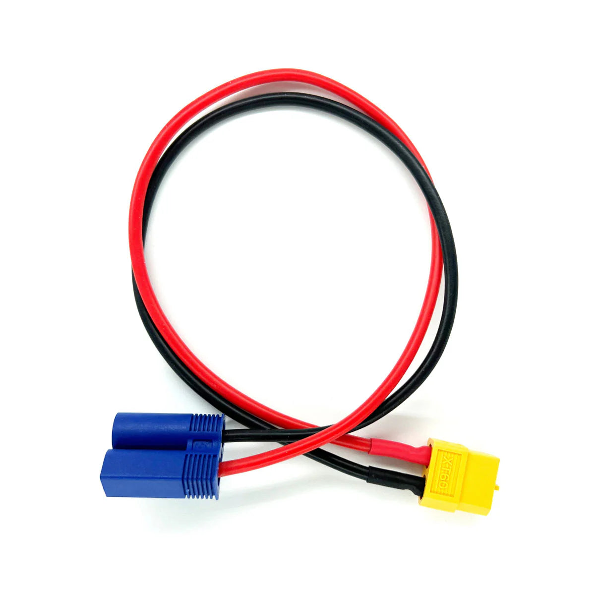 RACERS EDGE 1682 Charge Adapter: EC5 Device to Female XT60, 300mm Wire