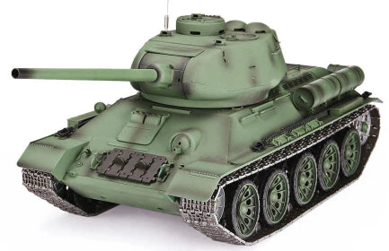 HENG LONG 3909-1 PRO 1/16 6.0V Soviet Union T-34/85 RC Medium Tank Fully Upgraded