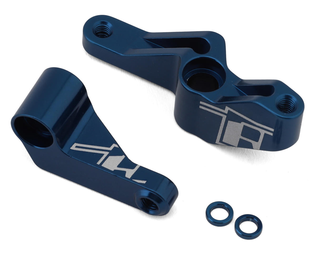 REVOLUTION DESIGN RDRP0631-BLU AE RB10 Aluminum Bellcrank Set (Blue)