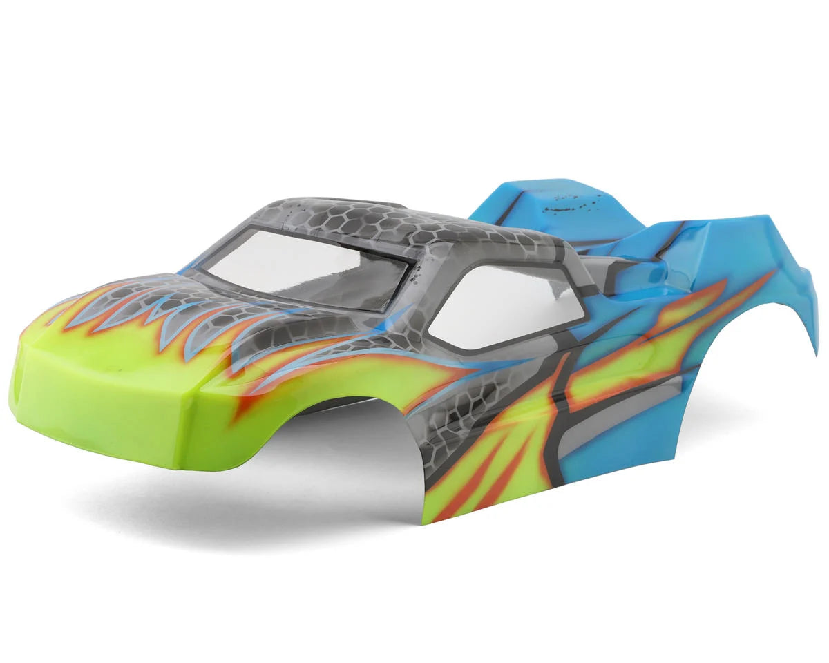 RADIANZ DESIGN RDZ-01L22TS Orbis 1/10 Airbrush Pre-Painted Stadium Truck Body (Scorcher) (Losi 22T)