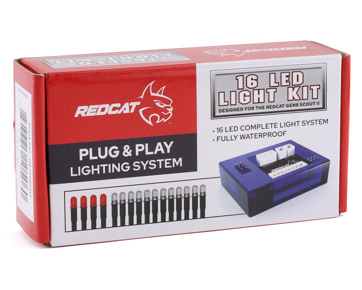 REDCAT RER11650 16 LED Light Kit with Control Box