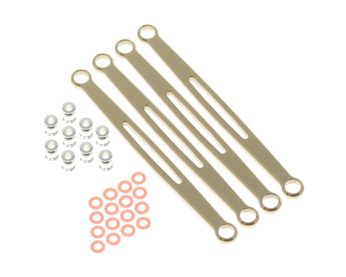 REDCAT RER30284 Ascent-18 Aluminum Rear Upper & Lower Links (Bronze) (4)