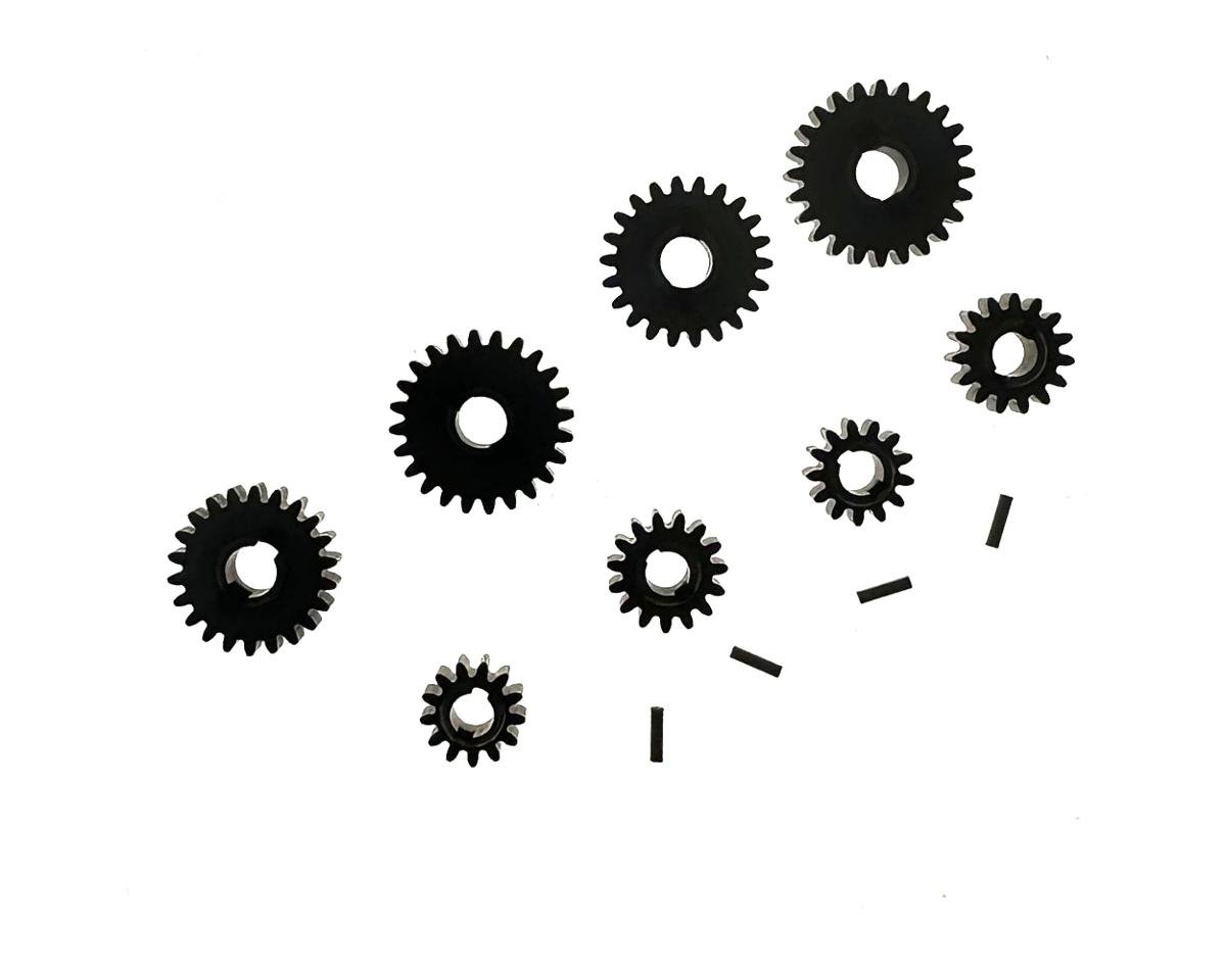 REDCAT RER31798 Ascent-18 Apex Steel Portal Overdrive & Underdrive Gear Set