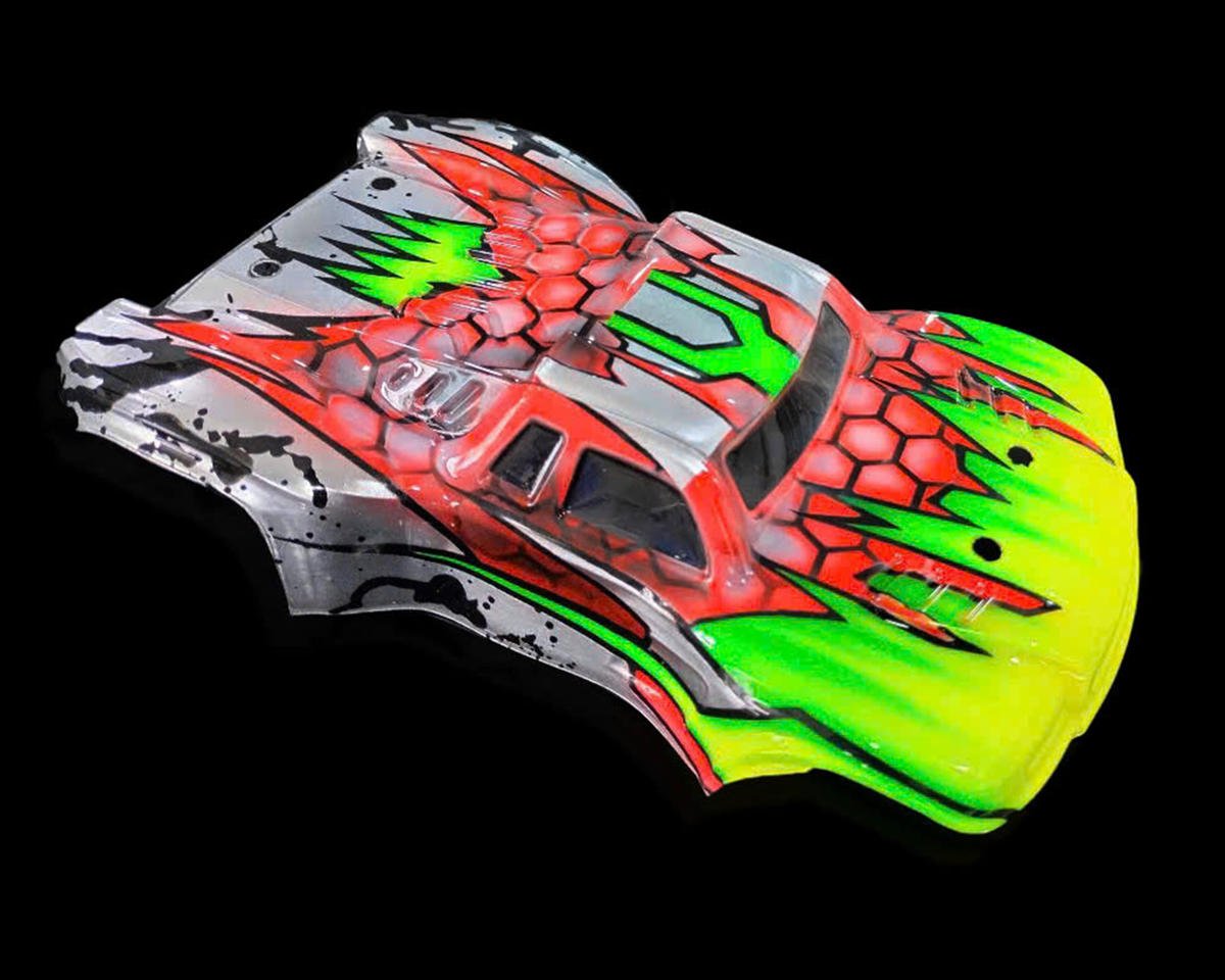 RADIANZ DESIGN RDZ-03MRBS Losi® Micro-B™ 1/24 Pre-Painted Short Course Truck Body (Titanoboa)