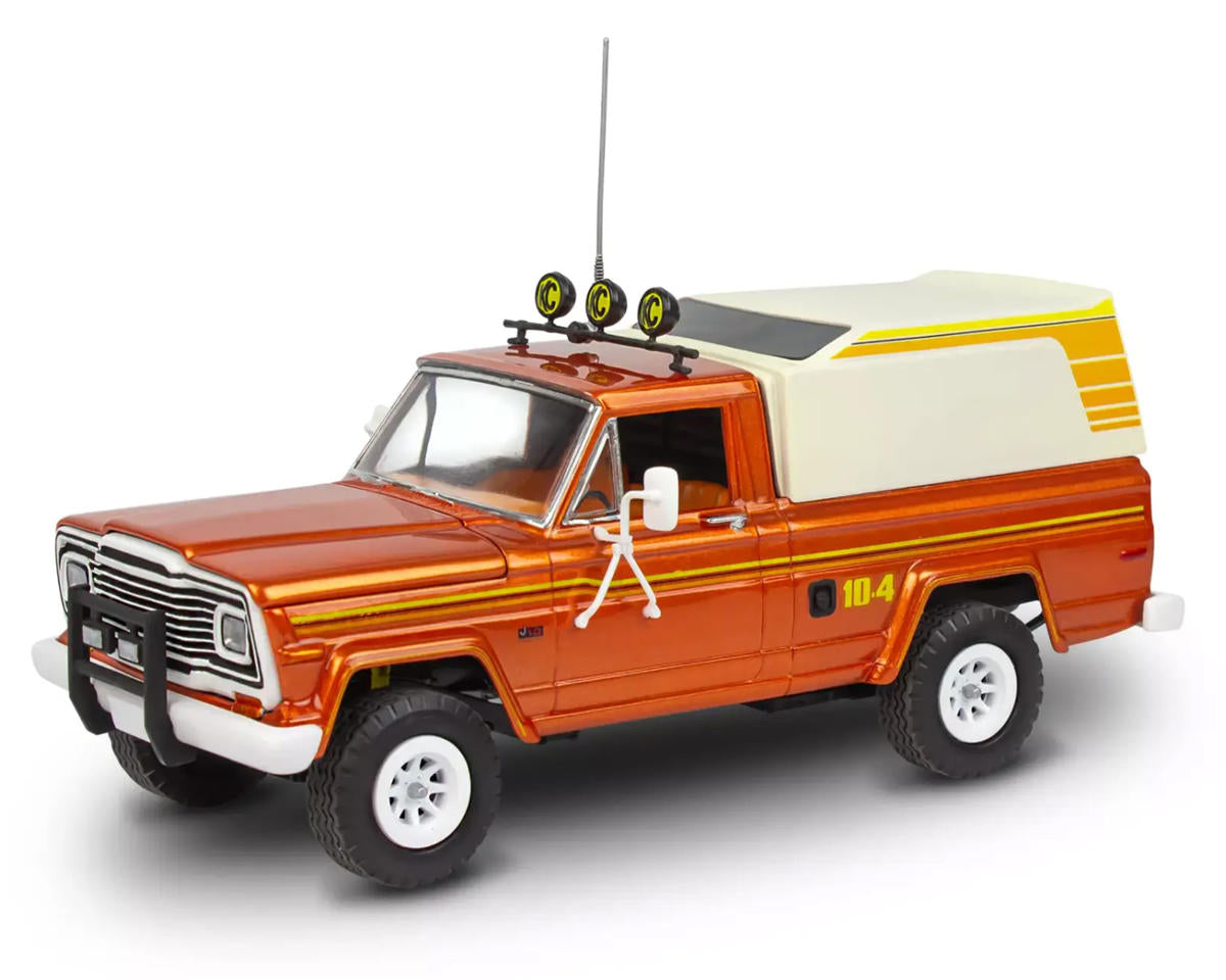 REVELL 14568 1/24 1979 Jeep J-10 Pickup Plastic Model Kit w/Camper Top