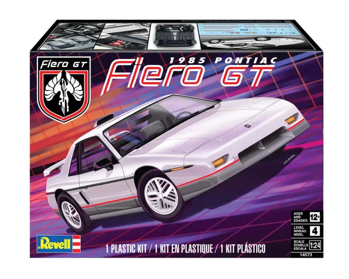 REVELL 14573 1/24 1985 Pontiac Fiero GT Plastic Model Kit
